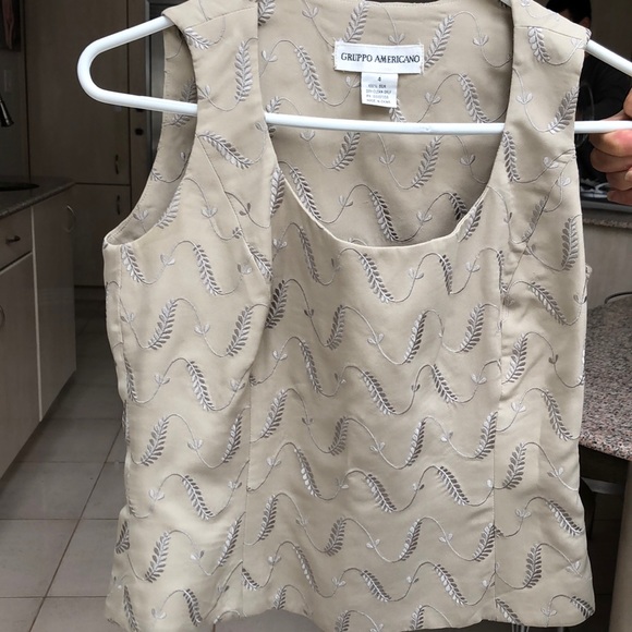 Silk jacket and vest - Picture 5 of 6